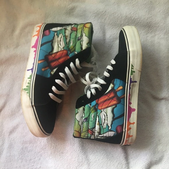 Vans Shoes - LIMITED EDITION RARE flying popsicle Vans
